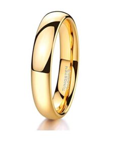 Top 12 Best Men’S Yellow Gold Wedding Rings of 2024 (Reviews)